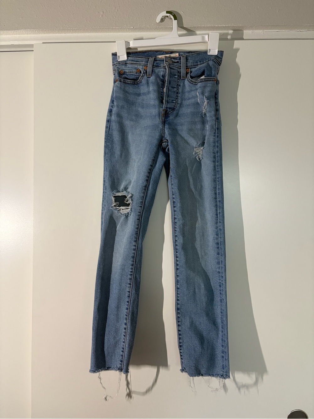 Levi’s Wedgie Straight Leg Denim Jeans